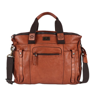 Roadster - The Portfolio Bag -Cognac