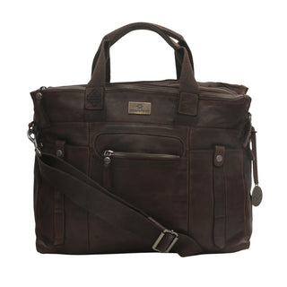 Roadster - The Portfolio Bag -Dark Brown