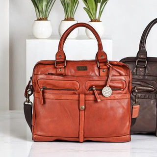 Gore - The Portfolio Bag -Cognac