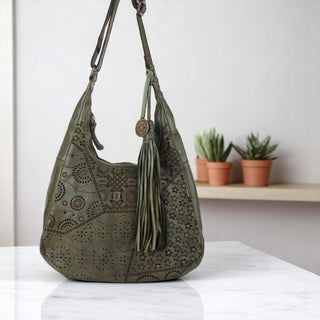 Olga - The Handbag -Sage