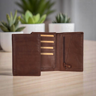 Jose - The Travel Wallet -Dark Brown