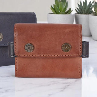 Brooks - The Card Holder -Cognac