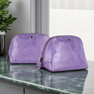 Hallie - The Toiletry Case -Lavender