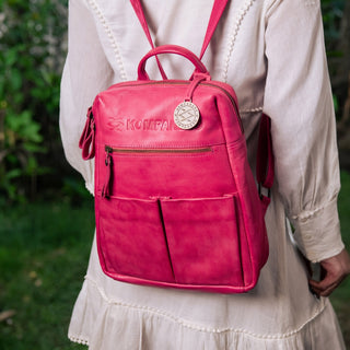 Wanderlust - The Backpack -Fuchsia
