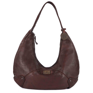 Palermo - The Hobo Bag - Dark Brown