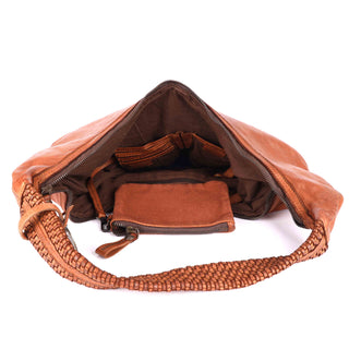 Palermo - The Hobo Bag -Cognac