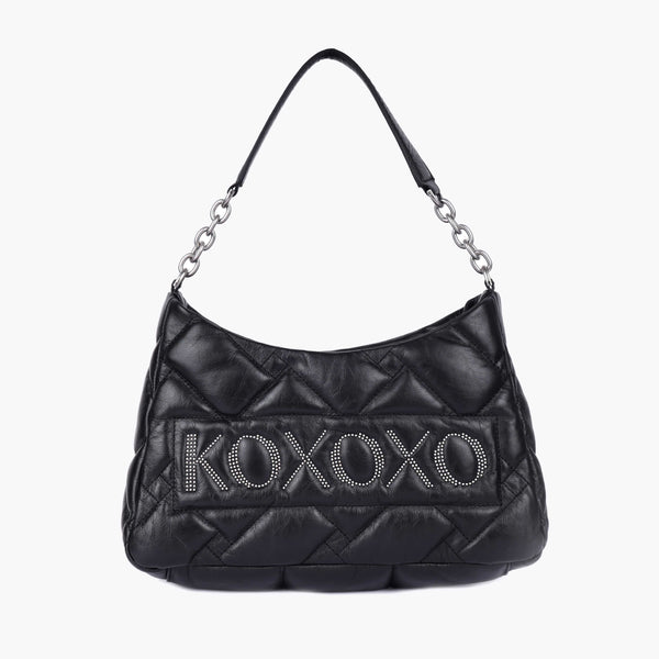 Xoxo sling bag Soft leather,black ,inside pocket,can be used as hand bag  Beautiful,stylish n lightweight Dm to order | Instagram