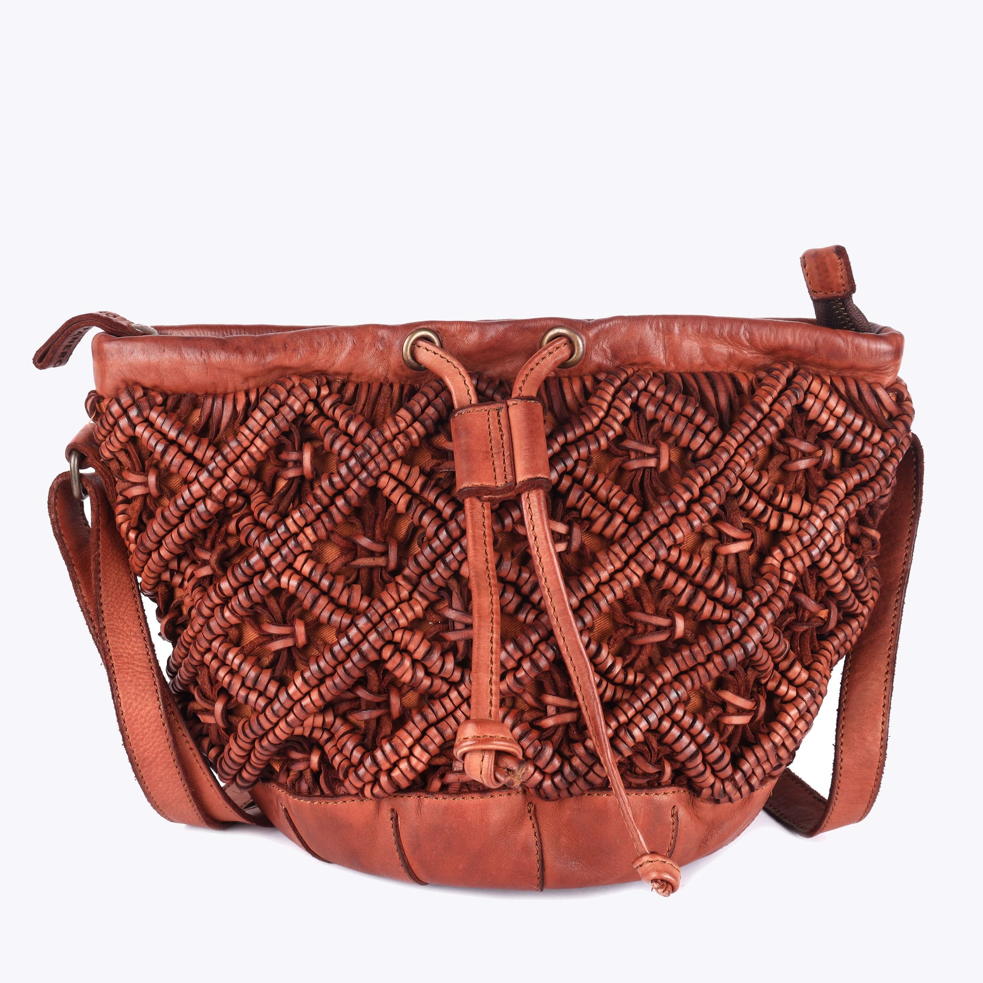 Macrame-Round Slingbag