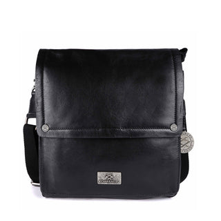 Buy KOMPANERO Women's Grey Genuine Leather Sling Bag (B-9195-Olive