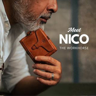 Nico - The Wallet -Cognac