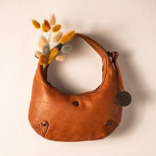 Palermo - The Hobo Bag - Cognac
