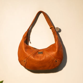Palermo - The Hobo Bag -Cognac