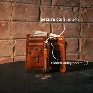 Harvey - The Wallet -Cognac