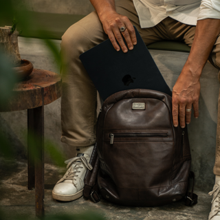 Chicago - The Backpack - 14 inch - Dark Brown