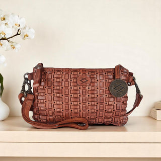 Erica - The Small Sling Bag -Cognac