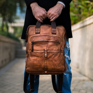 Patrice - The Backpack -Cognac