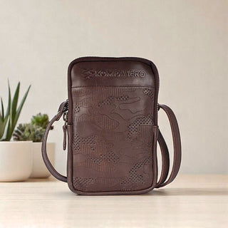 Garrison - The Mobile Pouch -Dark Brown