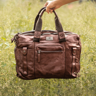 Roadster - The Portfolio Bag -Dark Brown