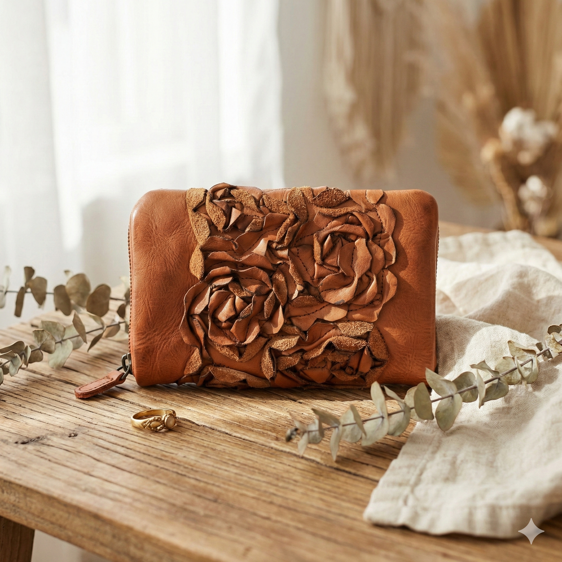 Rosa-The Wallet Cognac